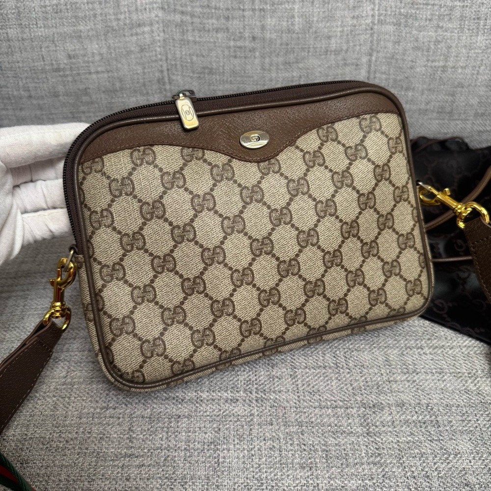 ❌SOLD❌Gucci GG Supreme Crossbody Ophidia Style Bag✨ - Picture 7 of 17